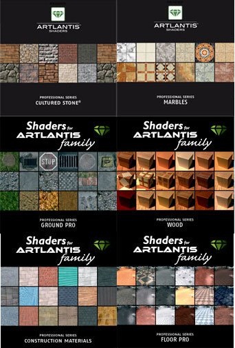 Artlantis Studio Media Shader 3D