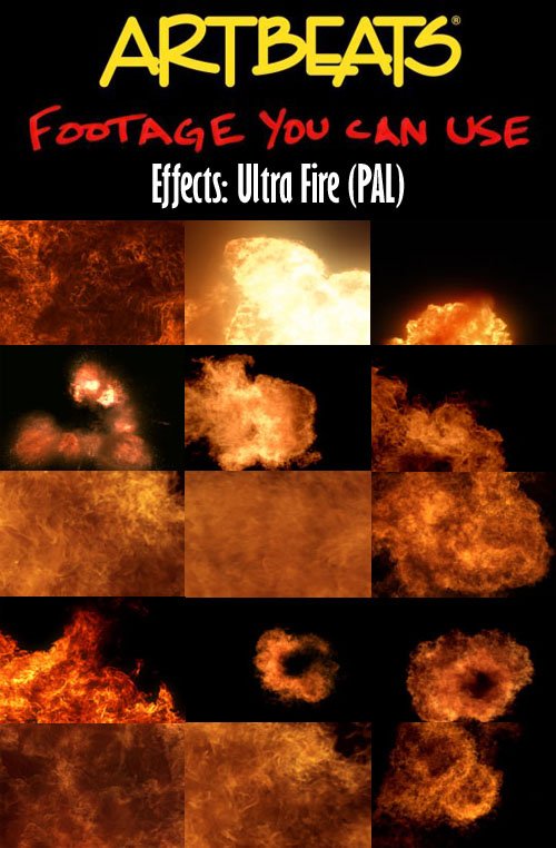 Effects Footages Ultra Fire (PAL)