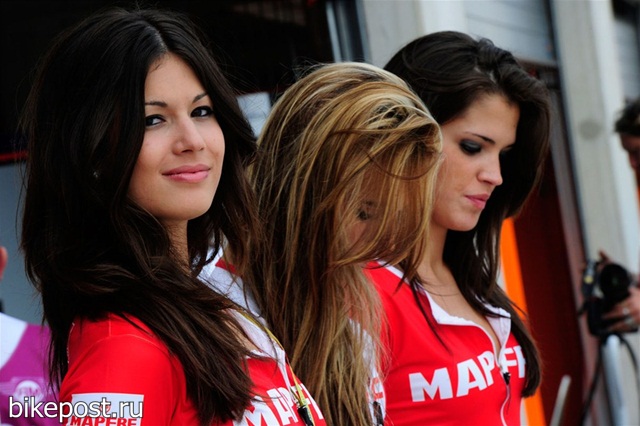 Девушки Паддока с Гран При Арагона