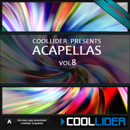 Coollider - Acapellas Vol 8 (WAV/MP3)