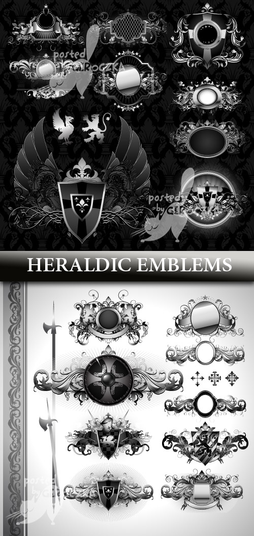 Heraldic emblems