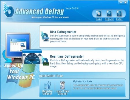 System Advanced HDD Defrag v 5.0.0.18