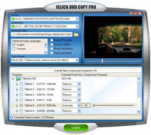 1CLICK DVD Copy Pro 4.2.7.0