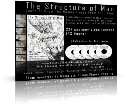 Structure of Man - Learn To Draw The Human Figure DVDRip