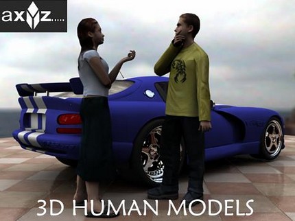 AXYZ - 3D Human Models Collection