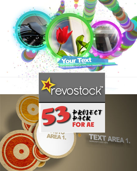[Footage]RevoStock - 53 Project Pack For After Effects 2011
