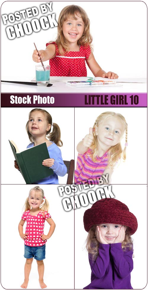 Little girl 10 - Stock Photo