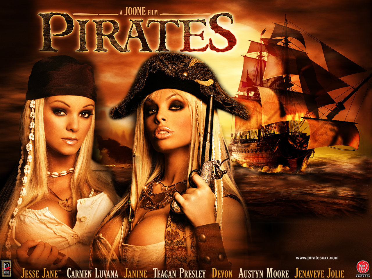 Скачать Пираты с русским переводом (2005) DVDRip бесплатно без