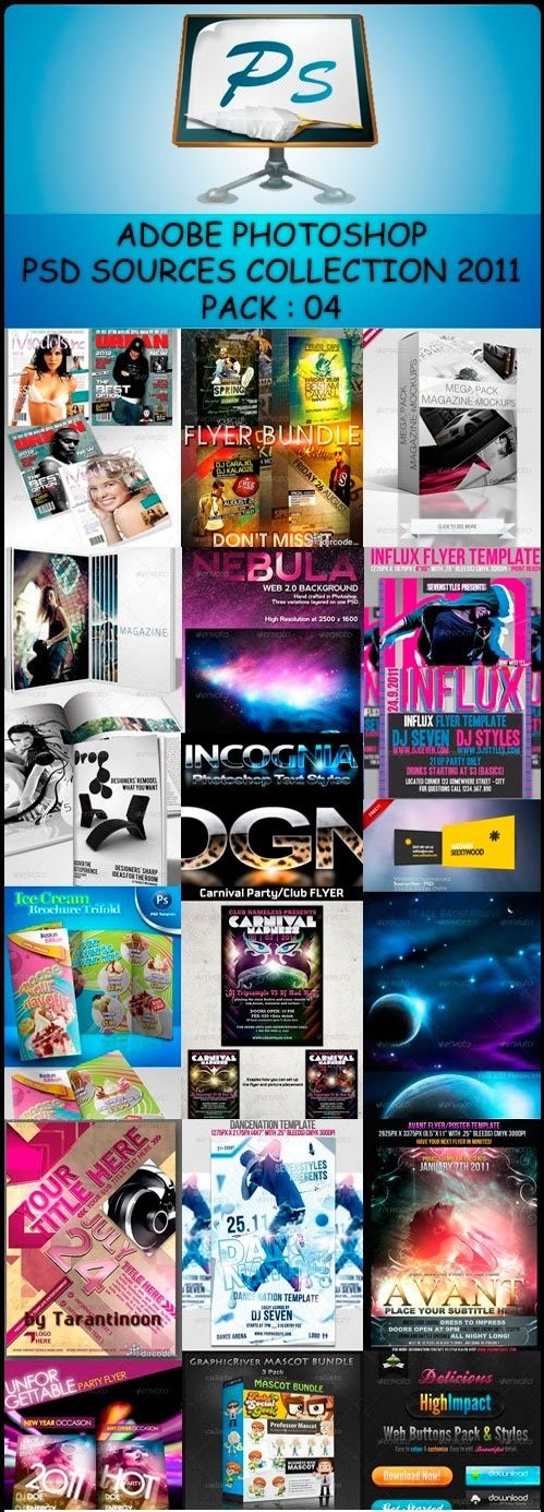 Collection PSD Source 2011 Pack-04