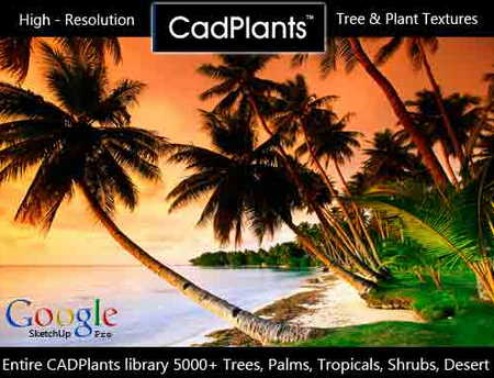 CadPlants Library 5000+ Plant for Professional Design & Presentacion