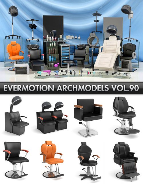[3D]3d Evermotion Archmodels V.90