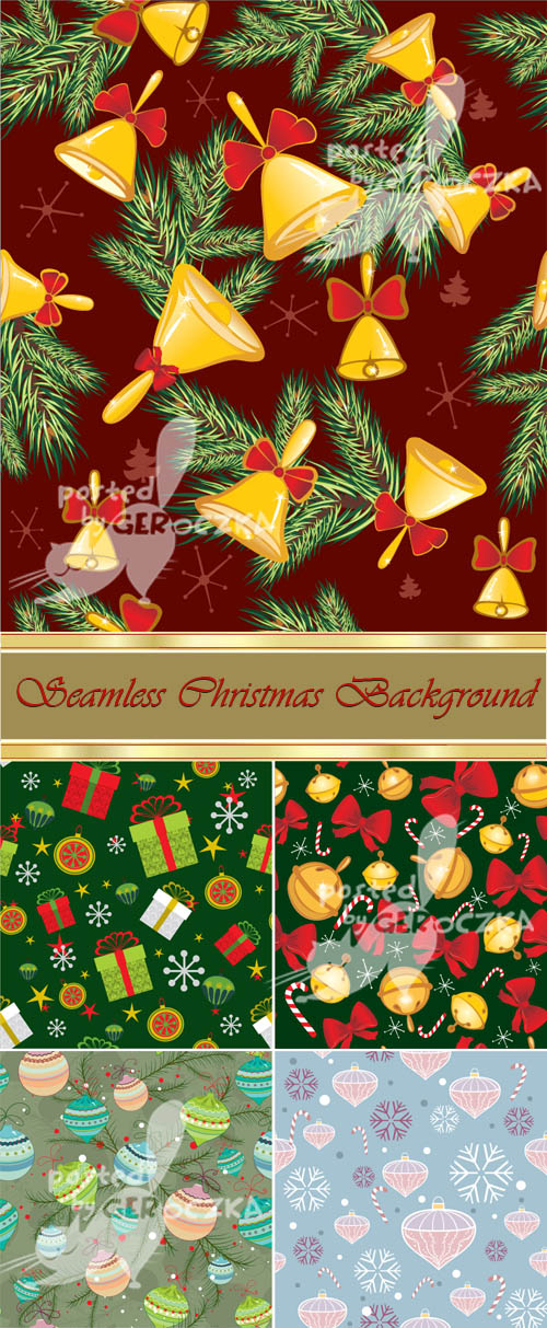 Seamless Christmas background