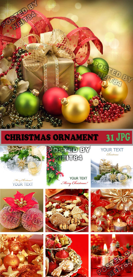 STOCK Christmas Ornament Backgrounds Link Fixed