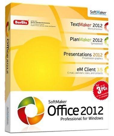 SoftMaker Office Pro 2012 rev.652 Retail (x32/x64/ML/RUS) -  