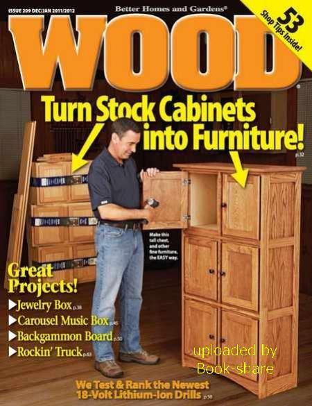 WOOD Magazine - December 2011/January 2012 (HQ PDF) Free