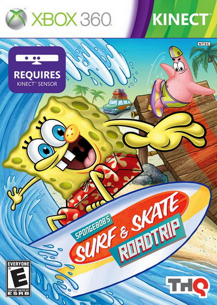 SpongeBob's Surf & Skate Roadtrip (2011/RF/ENG/XBOX360)