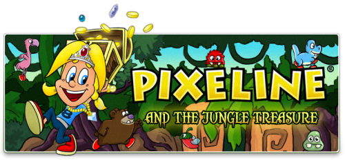 Pixeline and The Jungle Treasure [Игра] (JAVA / Touch screen)