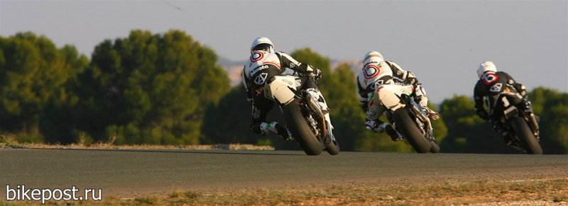 Рубен Ксаус испытал мотоциклы Bimota Moto2 и WSBK