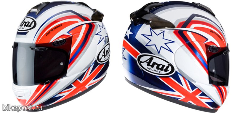 Новые цвета шлема Arai Chaser-V