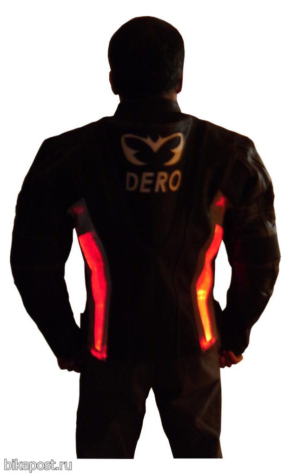 DERO Lightning - светящаяся мотокуртка