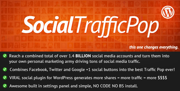 Codecanyon - Social Traffic Pop - Wordpress