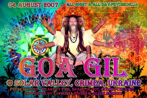 Goa Gil - Live In Crimea @ Solar Valley [2007 ., Psytrance, Dark Psytrance, DVD5]