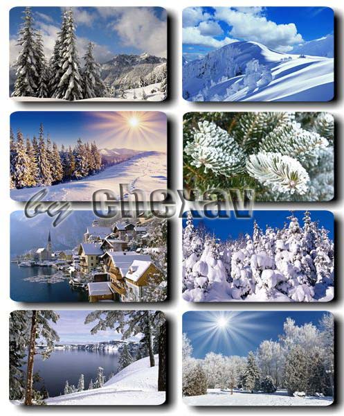 Winter. Nature. Wallpapers.-2