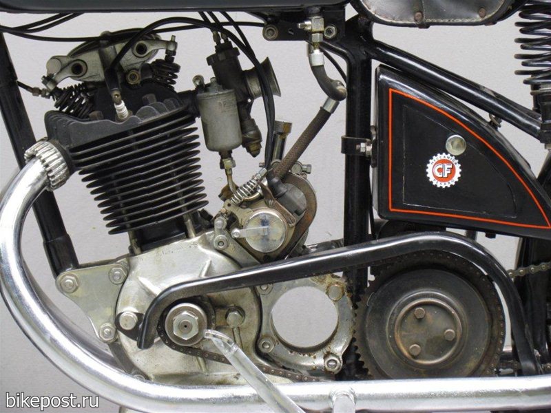 Старинный мотоцикл CF Leggera 1933