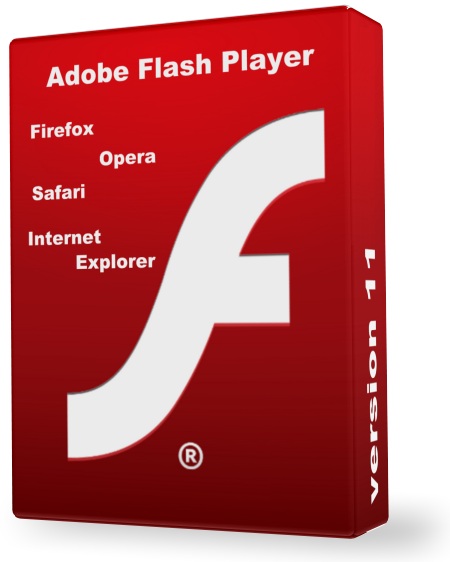 Adobe Flash Player v.11.1.102.55 (x32/x64/ENG) - Тихая установка