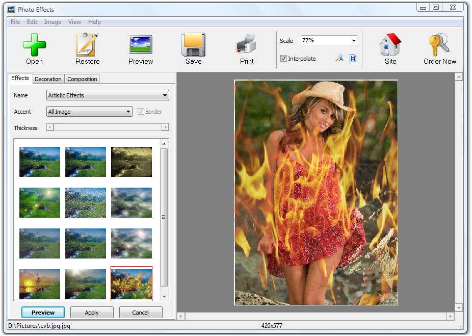 AMS Software Photo Effects v3.15 