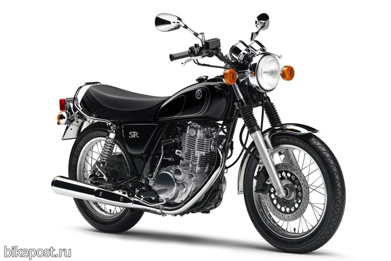 Ретро мотоцикл Yamaha SR400 2012