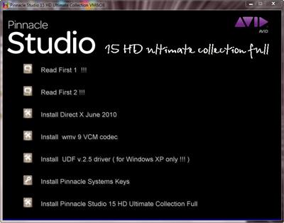 Pinnacle Studio HD Ultimate Collection v.15 ( ) 15.0.0.7593 x86+x64 (2011) ML + RUS + Content
