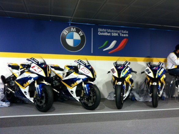 Презентации команды BMW Motorrad Italia