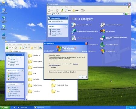Windows XP Professional SP3 VL (x86, ENG)