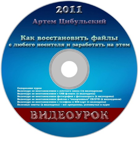 Как восстановить файлы с любого носителя и заработать на этом (2011) Артем Цибульский