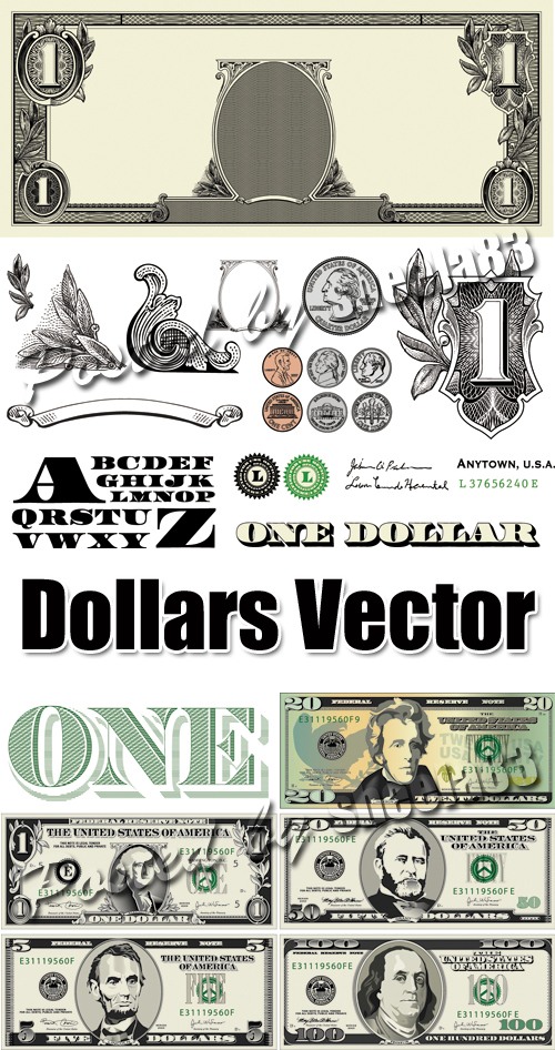 Money Vector - Dollar