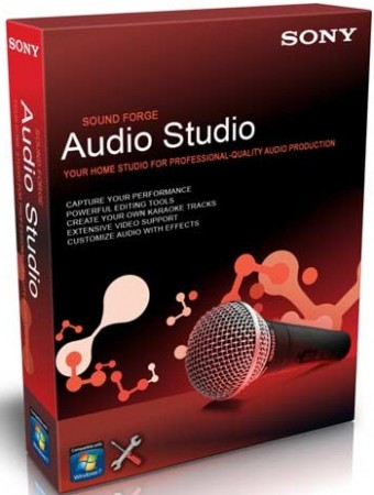 Sony Sound Forge Audio Studio 10.0 Build 177 Multilingual
