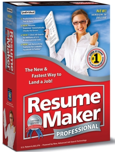 Individual Software Resume Maker Pro Deluxe 17.0