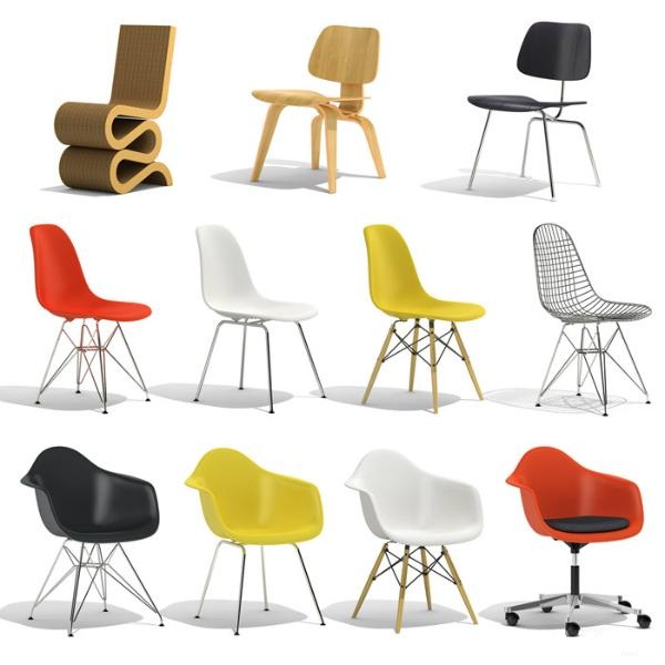 3D Models - Vitra Chairs