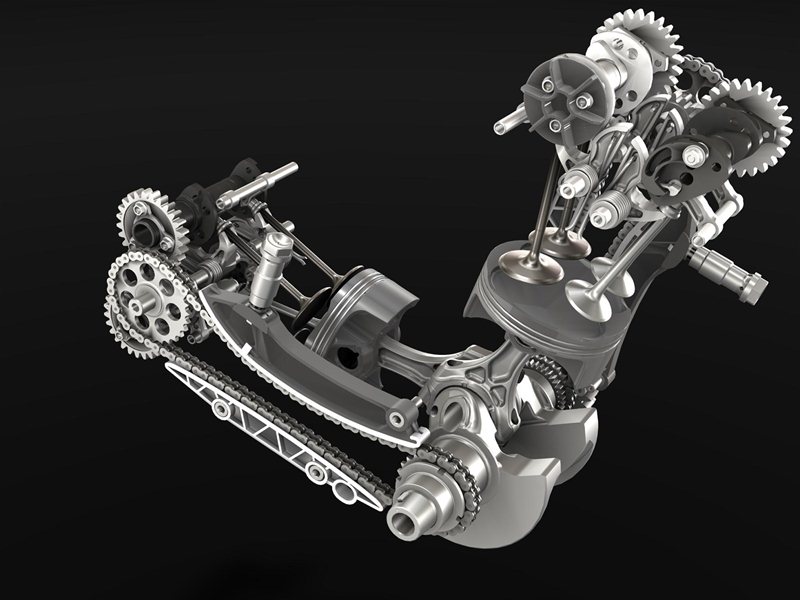 Двигатель Ducati Superquadro