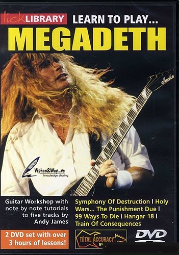 Lick Library: Learn To Play Megadeth (2 DVDs)