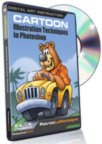 Photoshopcaf : CARTOON Illustration Techniques in Photoshop 2011