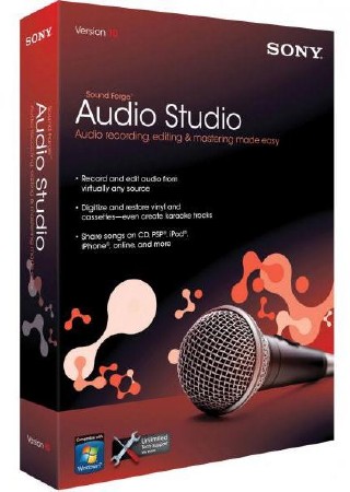 Sound Forge Audio Studio v10.0.176 Portable