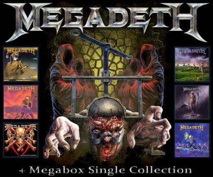 Megadeth - Megabox Single Collection - 5CD Box Set Toshiba EMI Japan + 6 Albums x 3 Versions (2012)