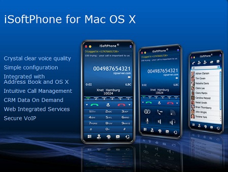 iSoftPhone Pro 3.3 (Build 3.3021) Mac OSX