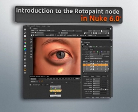 Digital tutors – Introduction to the RotoPaint Node in Nuke 6.0