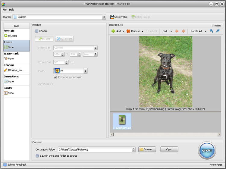 AnyPic (PearlMountain) Image Resizer Pro 1.4.0 Build 3009