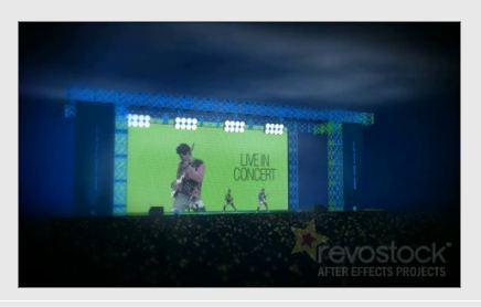 After Effects Project , Live In Concert   revo