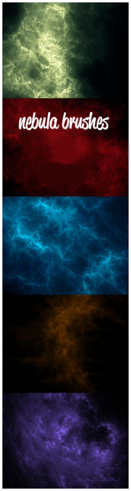 Nebula Brushes Set for Photoshop