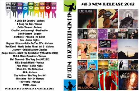 MP3 NEW RELEASES 2012 - Week 12